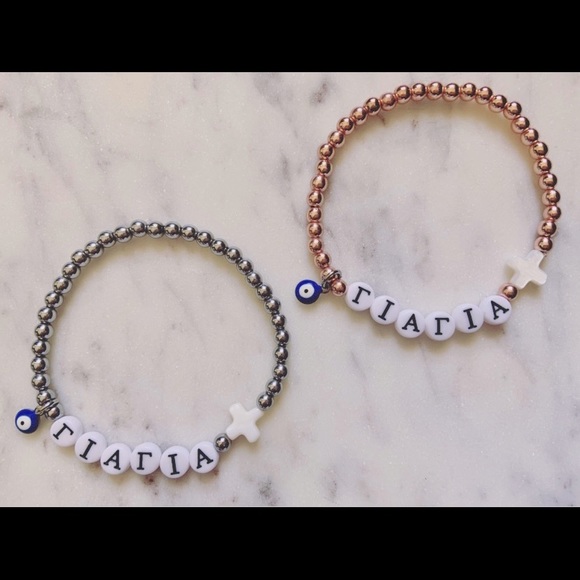 YIAYIA MOU BRACELET (SILVER) - Picture 1 of 3